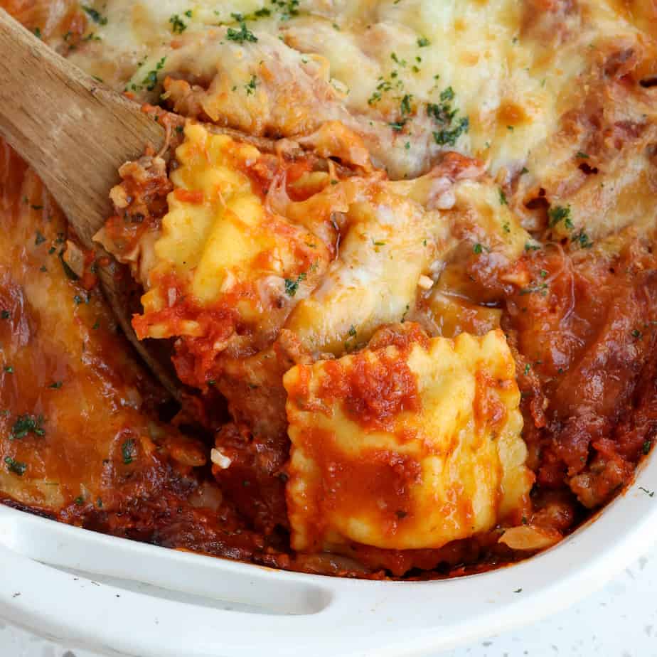 Baked Ravioli - Small Town Woman