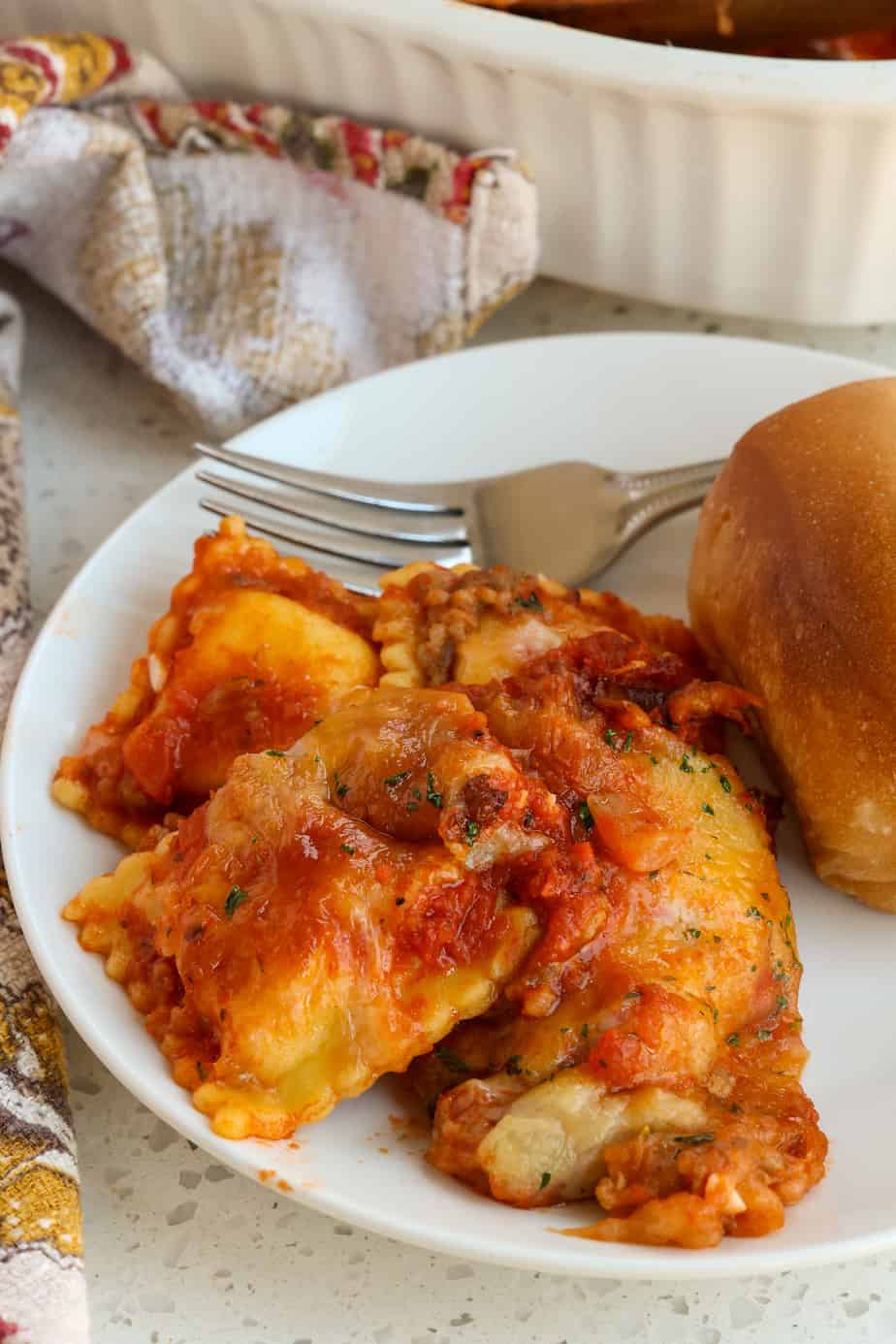 Baked Ravioli - Small Town Woman