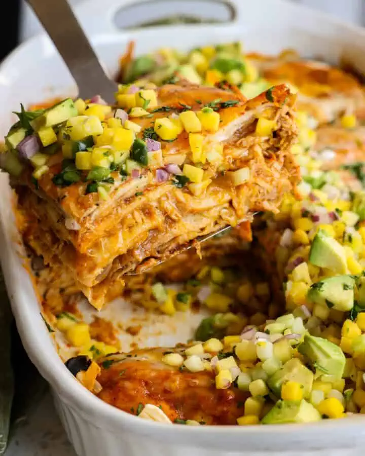 Chicken Enchilada Casserole