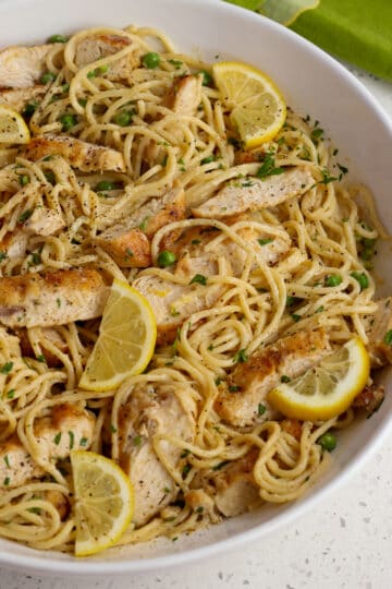 Lemon Chicken Pasta - Small Town Woman