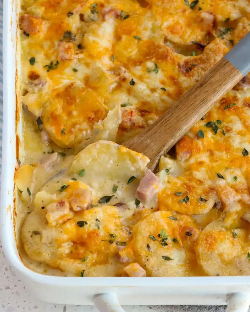 Scalloped Potatoes and Ham