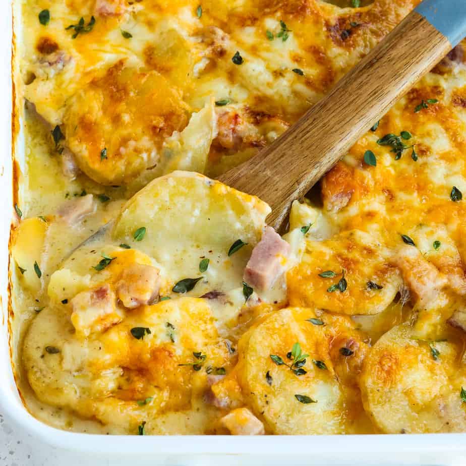 Scalloped Potatoes and Ham Casserole