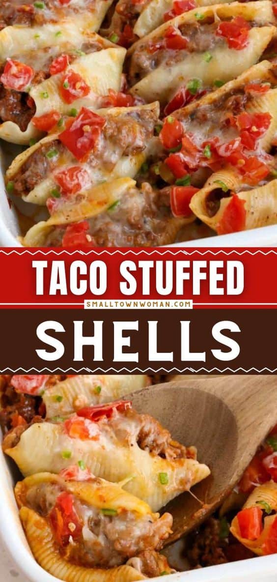 Taco Stuffed Shells Recipe