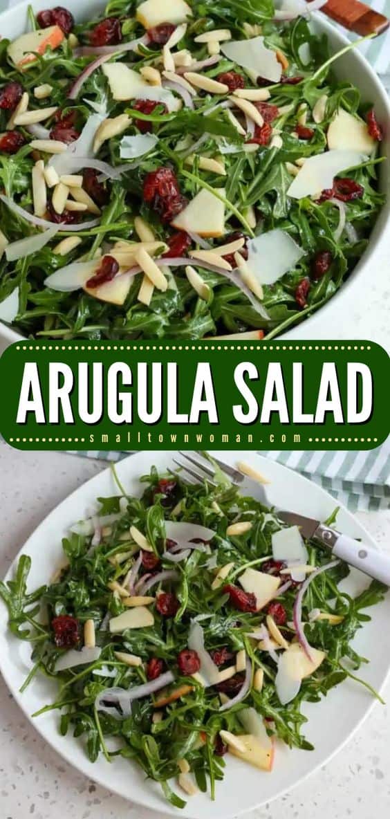 Arugula Salad - Small Town Woman