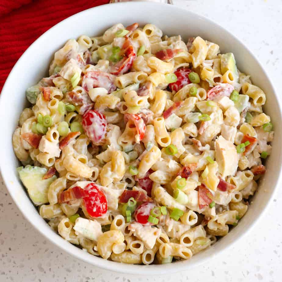 Chicken Pasta Salad - Small Town Woman