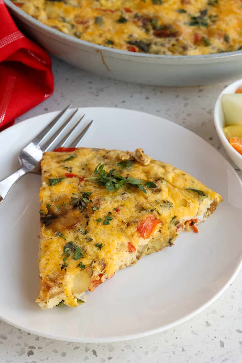 Egg Frittata - Small Town Woman