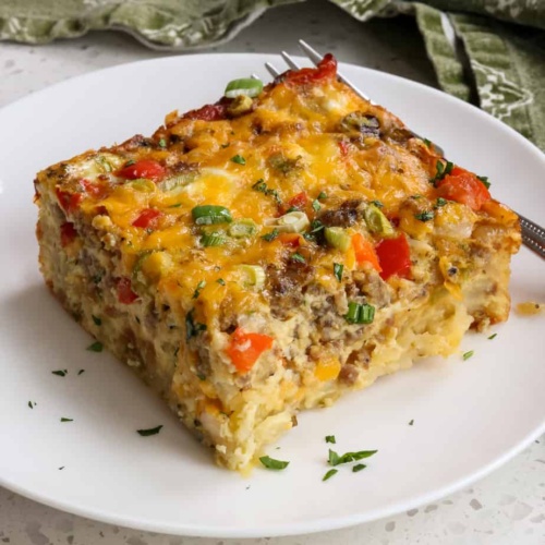 Stuffed Bell Pepper Casserole | Small Town Woman