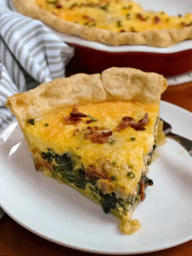 SPINACH QUICHE