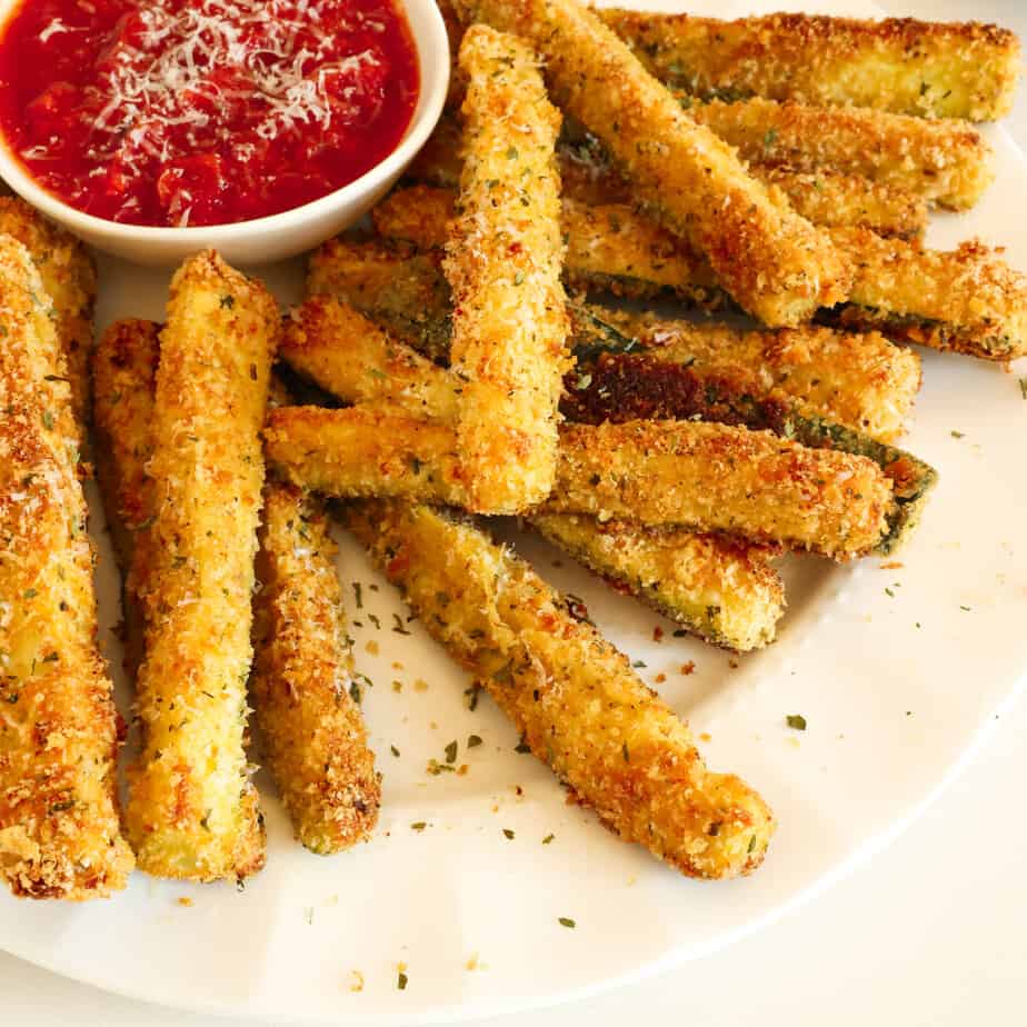 Crispy Fried Zucchini Recipe
