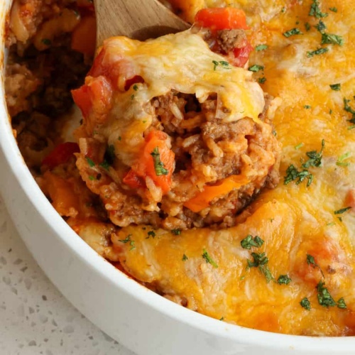 Chile Relleno Casserole | Small Town Woman