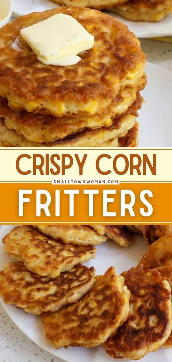 Crispy Corn Fritters Recipe