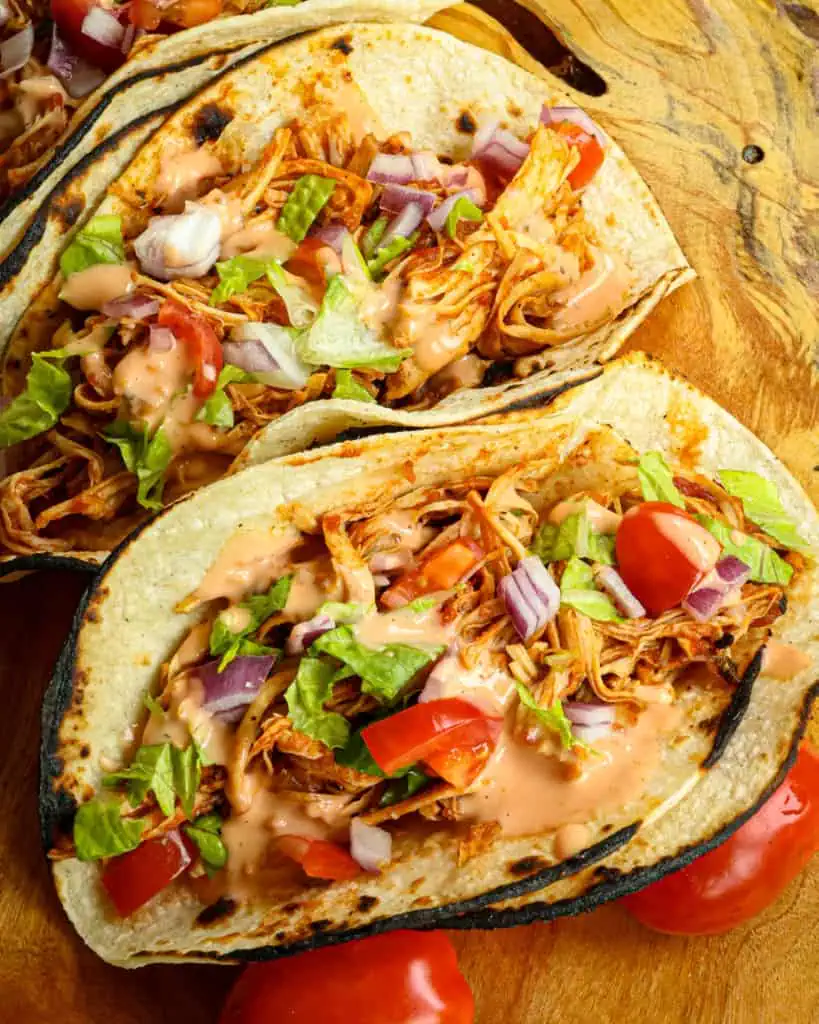 Crock Pot Chicken Tacos