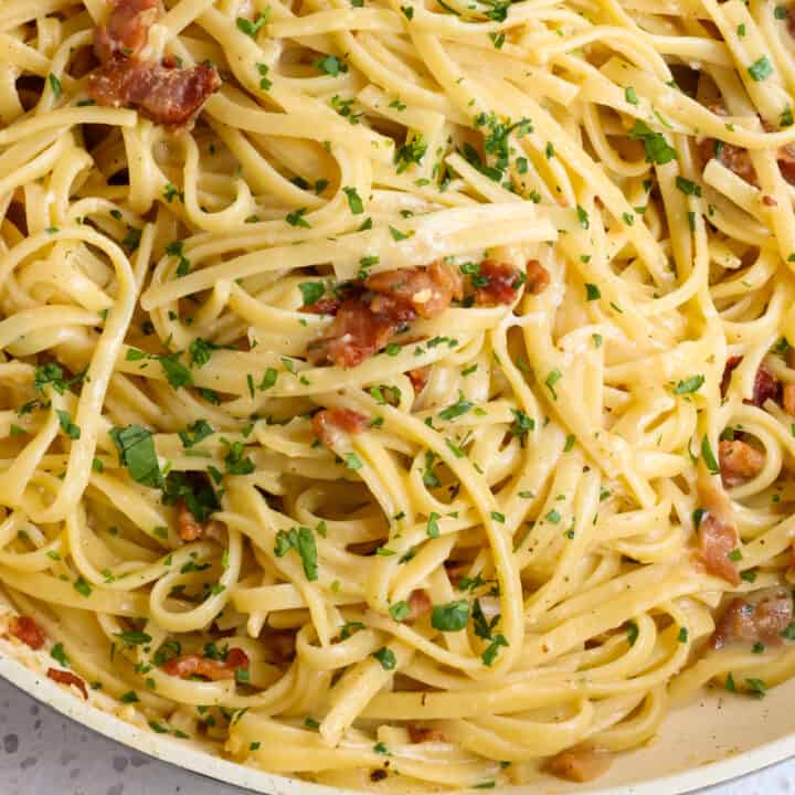 Pasta Carbonara - Small Town Woman