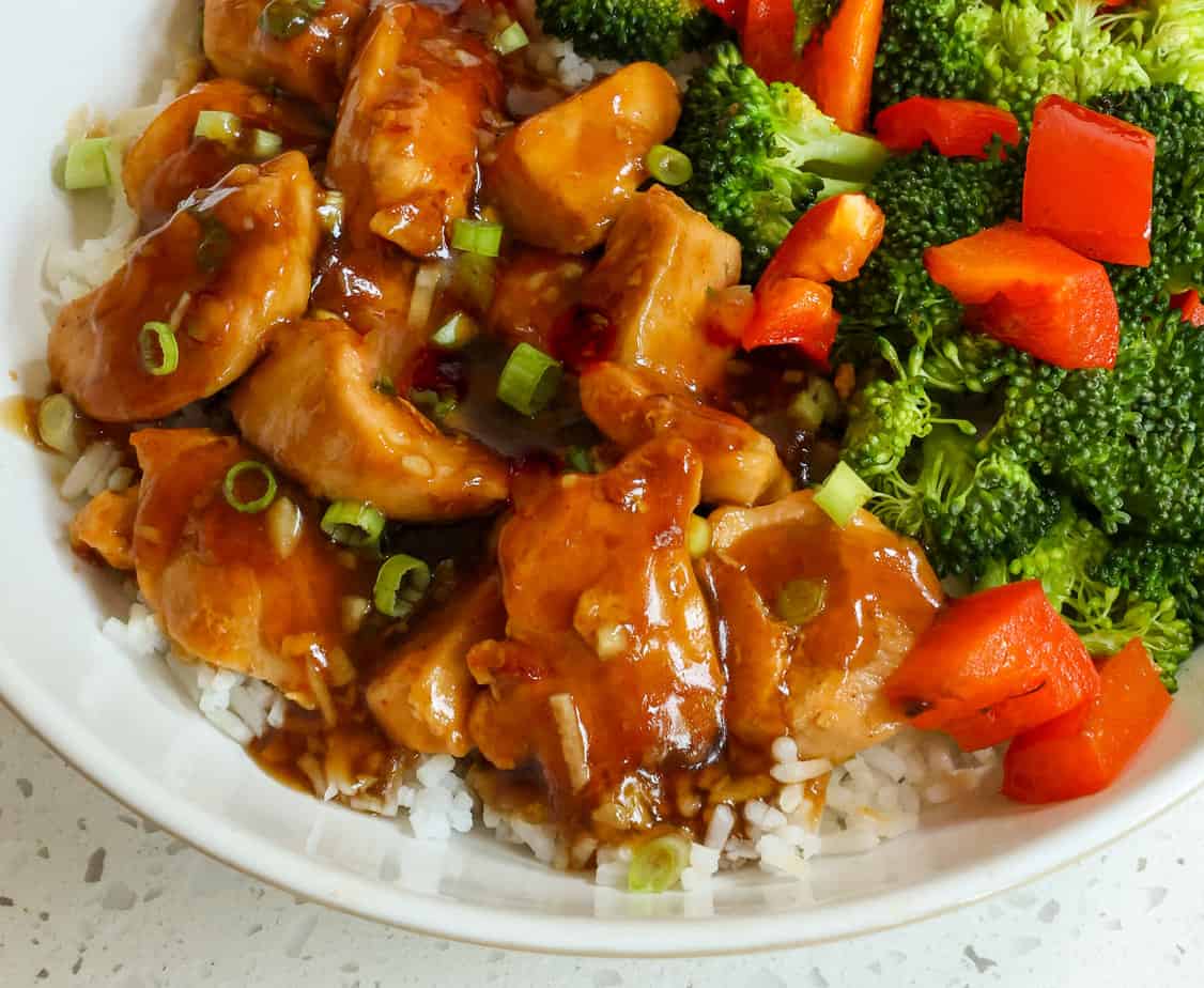 Teriyaki Chicken Bowls - Small Town Woman