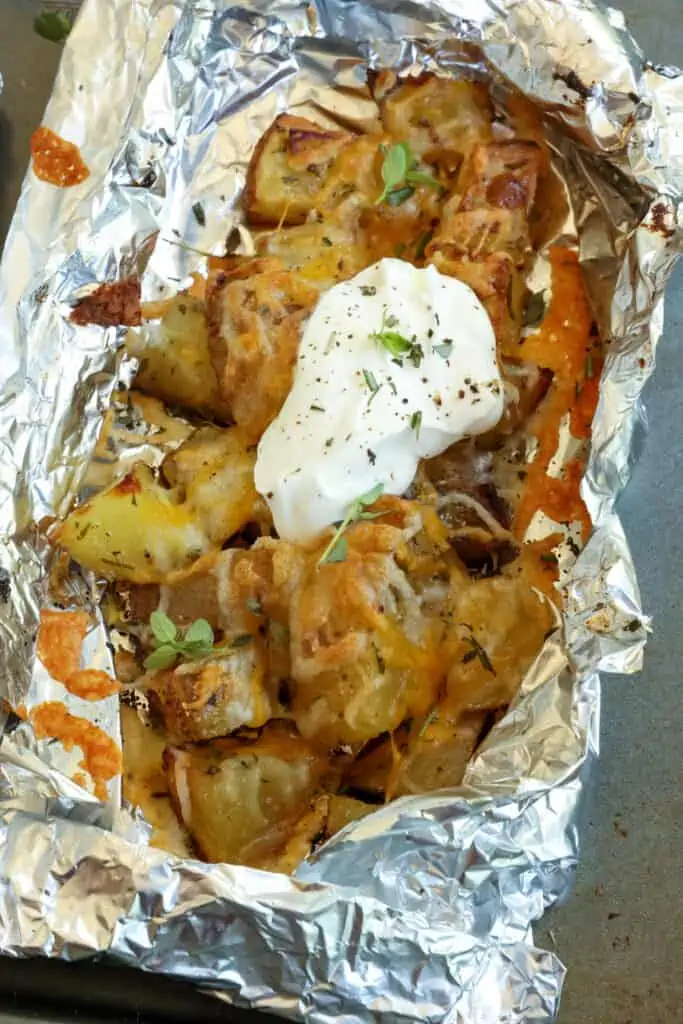 Easy Potato Foil Packets - Small Town Woman
