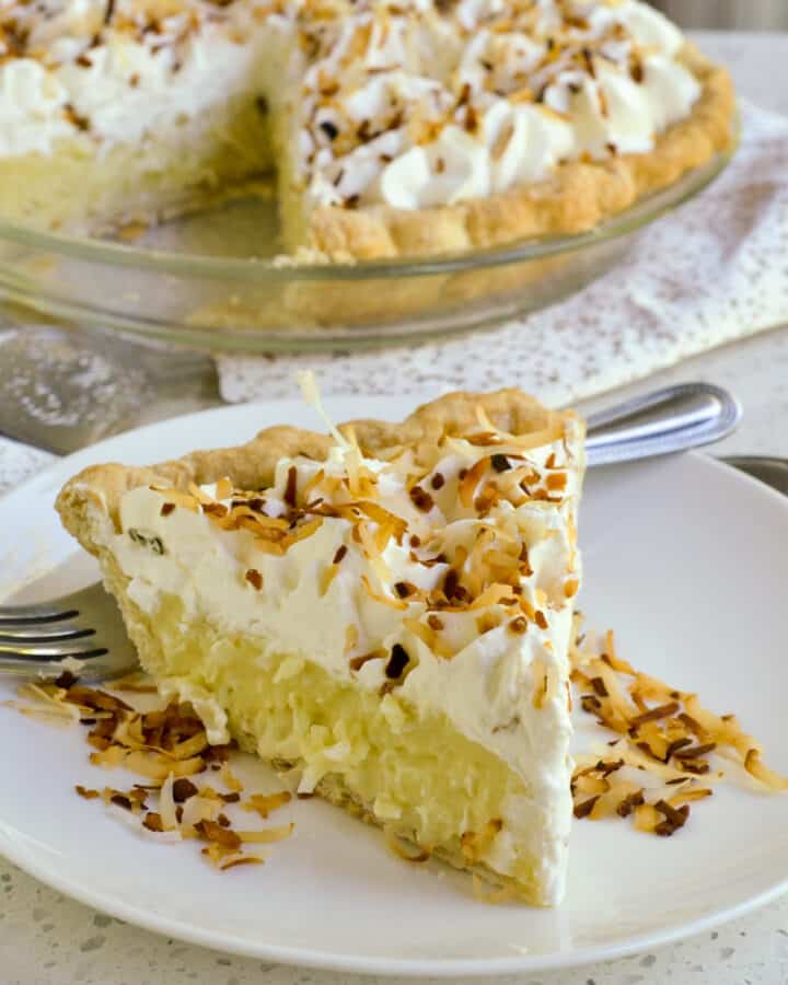 Classic Coconut Cream Pie | Small Town Woman