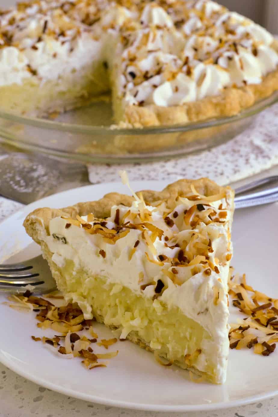 Classic Coconut Cream Pie | Small Town Woman