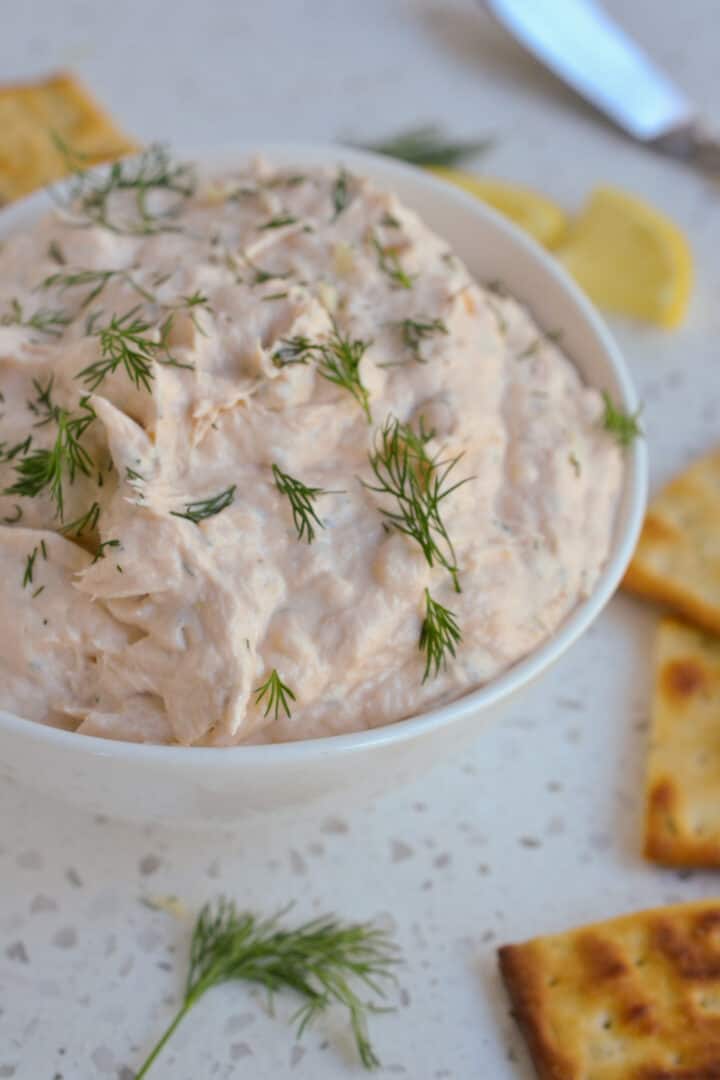 Easy Smoked Salmon Dip | Small Town Woman