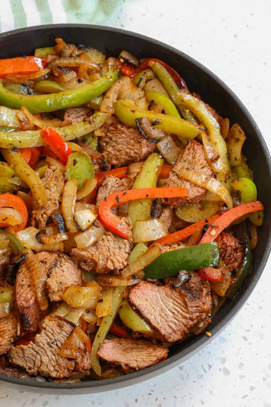 Easy Steak Fajitas | Small Town Woman