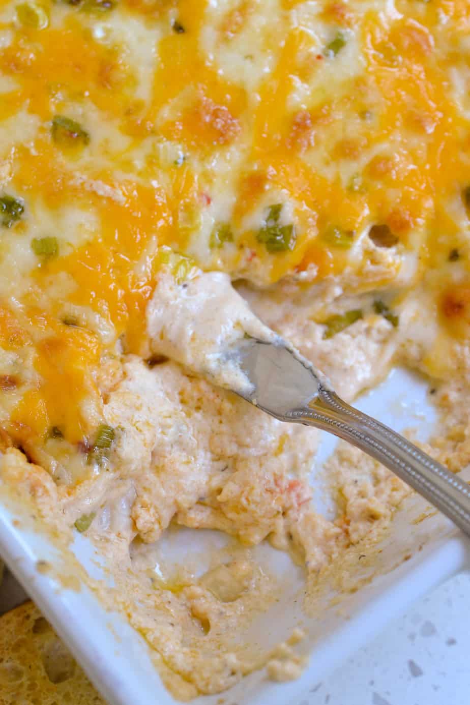 Cheesy Hot Crab Dip | Small Town Woman