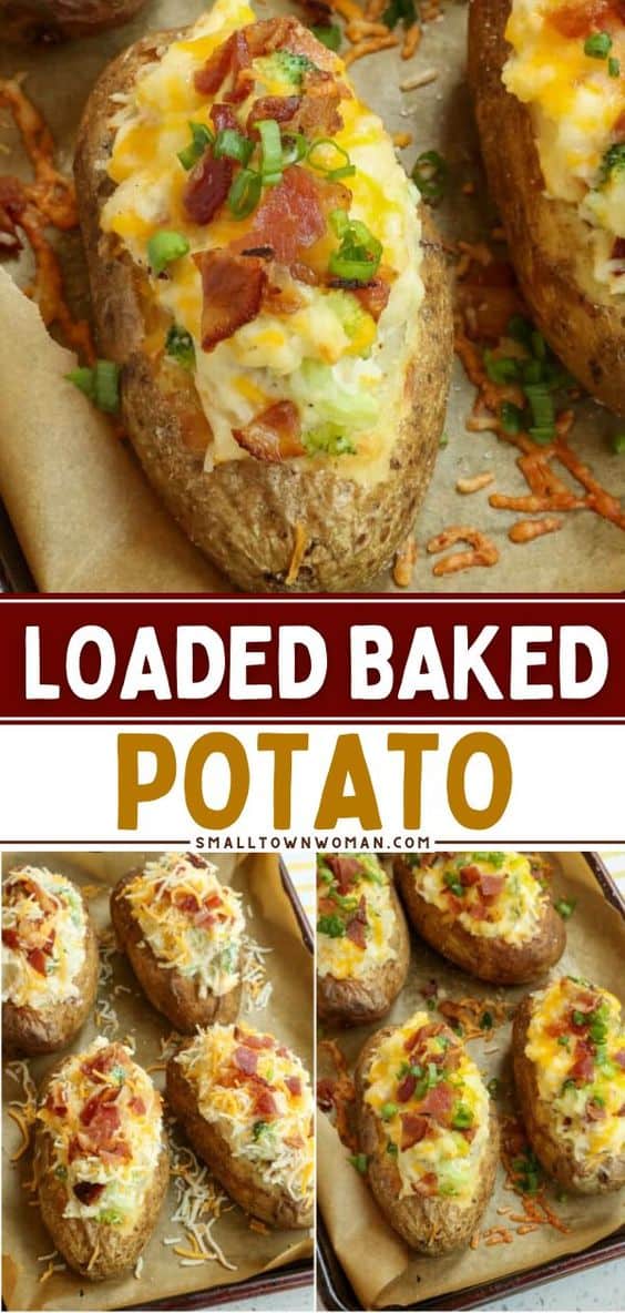 Loaded Baked Potato Pinterest 