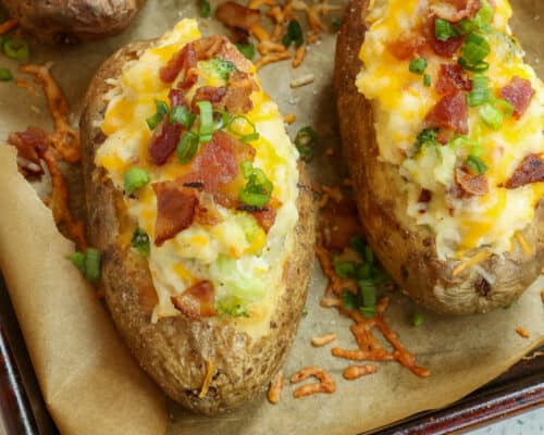 Loaded Baked Potato Recipe | Small Town Woman