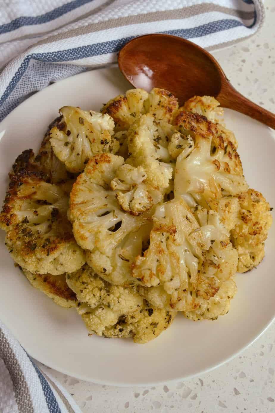 Easy Roasted Cauliflower Recipe | Small Town Woman