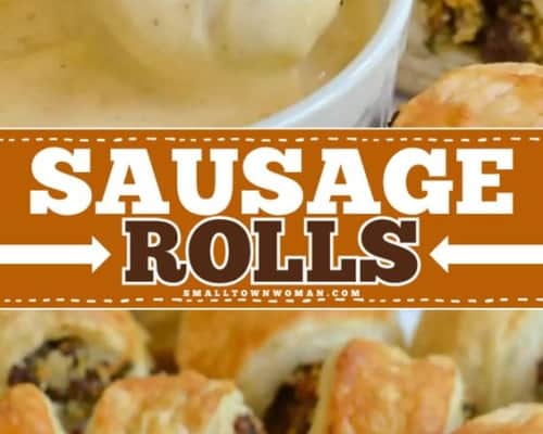 Easy Sausage Rolls Recipe (Made with Puff Pastry)