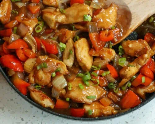 Black Pepper Chicken - Small Town Woman