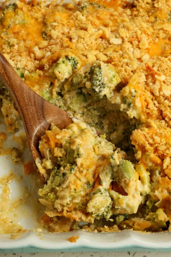 Broccoli Cheese Casserole - Small Town Woman