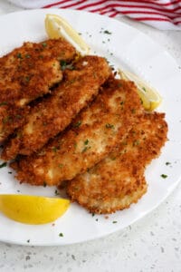 Chicken Schnitzel Recipe | Small Town Woman