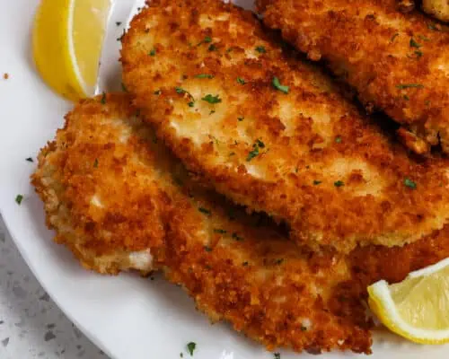 Chicken Schnitzel Recipe | Small Town Woman