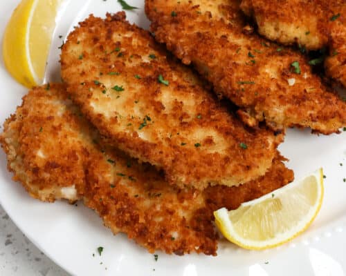 Chicken Schnitzel Recipe | Small Town Woman