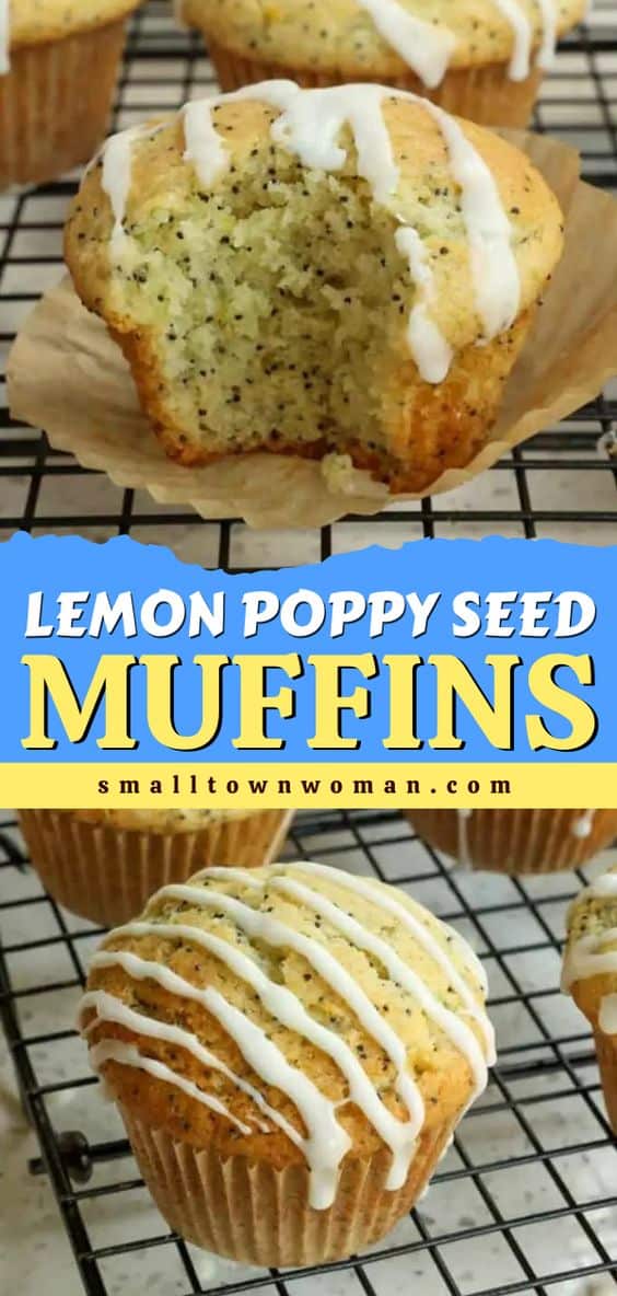 Lemon Poppy Seed Muffins Small Town Woman   Lemon Poppy Seed Muffins Pinterest II 