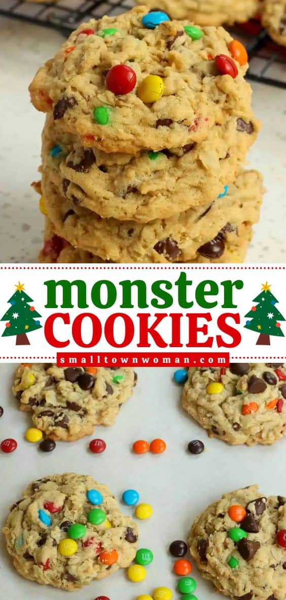 Monster Cookies | Small Town Woman