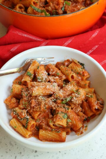 Bolognese Pasta Recipe | Small Town Woman