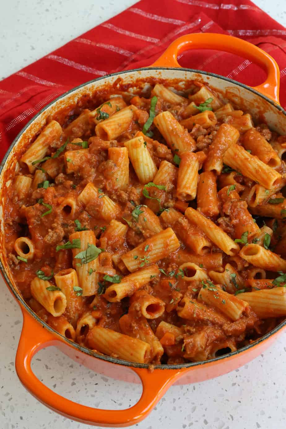 Bolognese Pasta Recipe | Small Town Woman