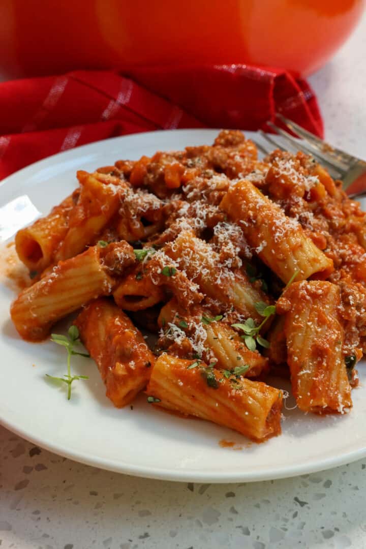 Bolognese Pasta Recipe | Small Town Woman