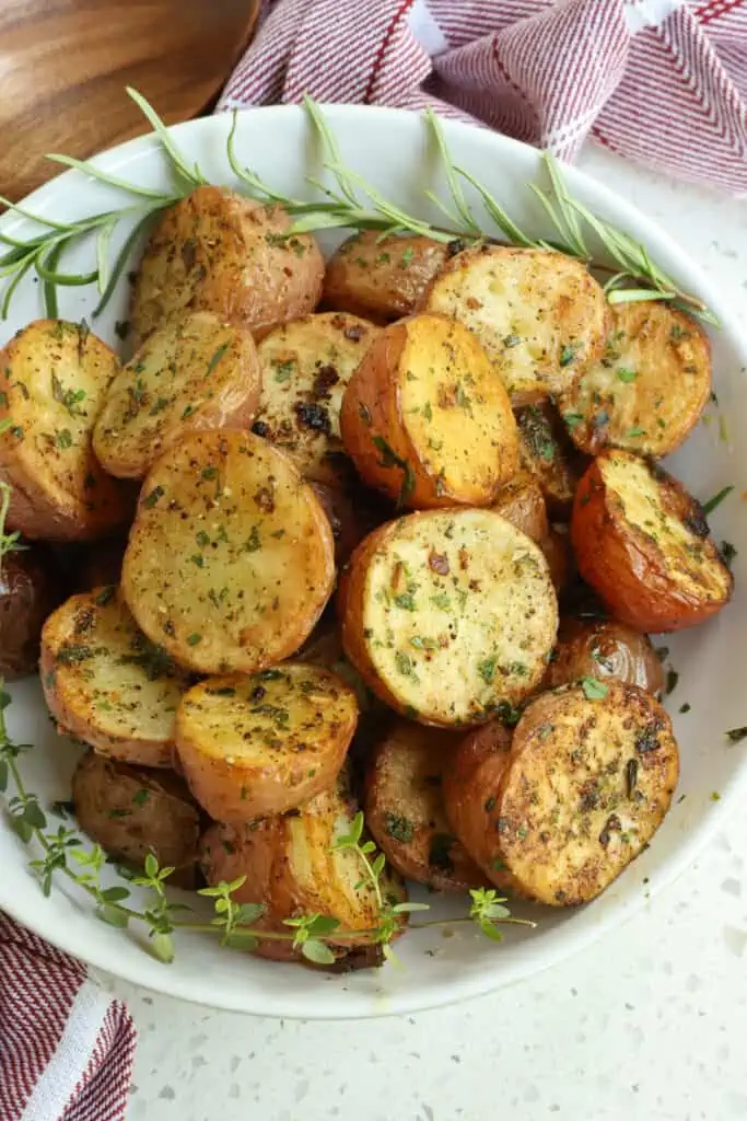Oven Roasted Baby Red Potatoes w/Garlic