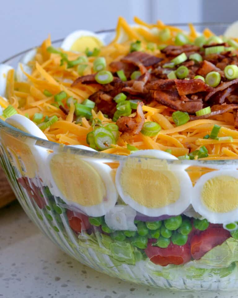 Classic Seven Layer Salad Small Town Woman 7540