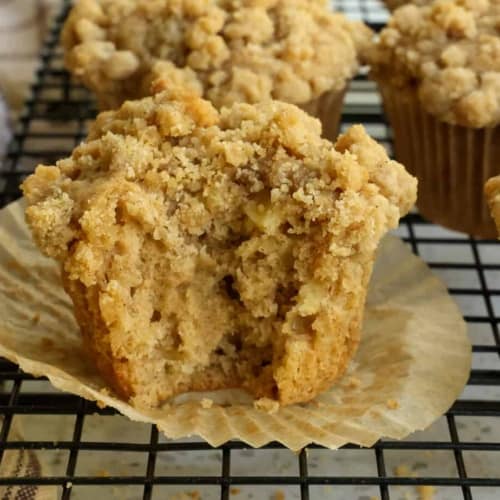 Apple Cinnamon Muffins Recipe | Small Town Woman