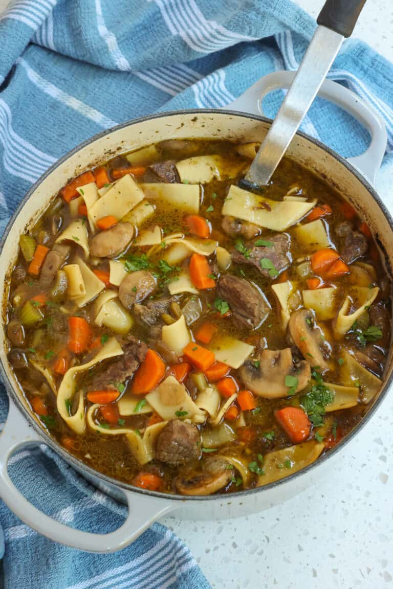 Beef Noodle Soup Recipe | Small Town Woman