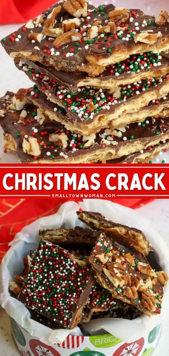 Christmas Crack Recipe | Small Town Woman