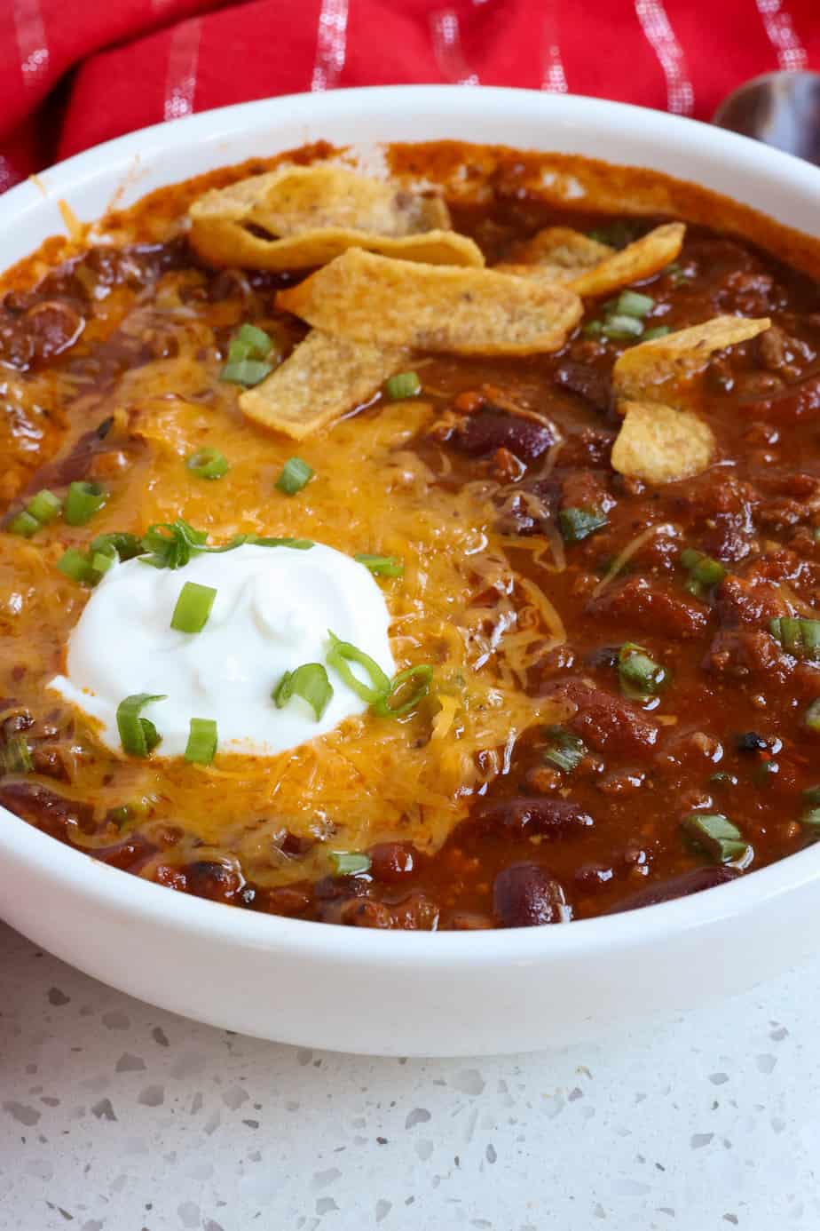 Instant Pot Chili Reciope | Small Town Woman