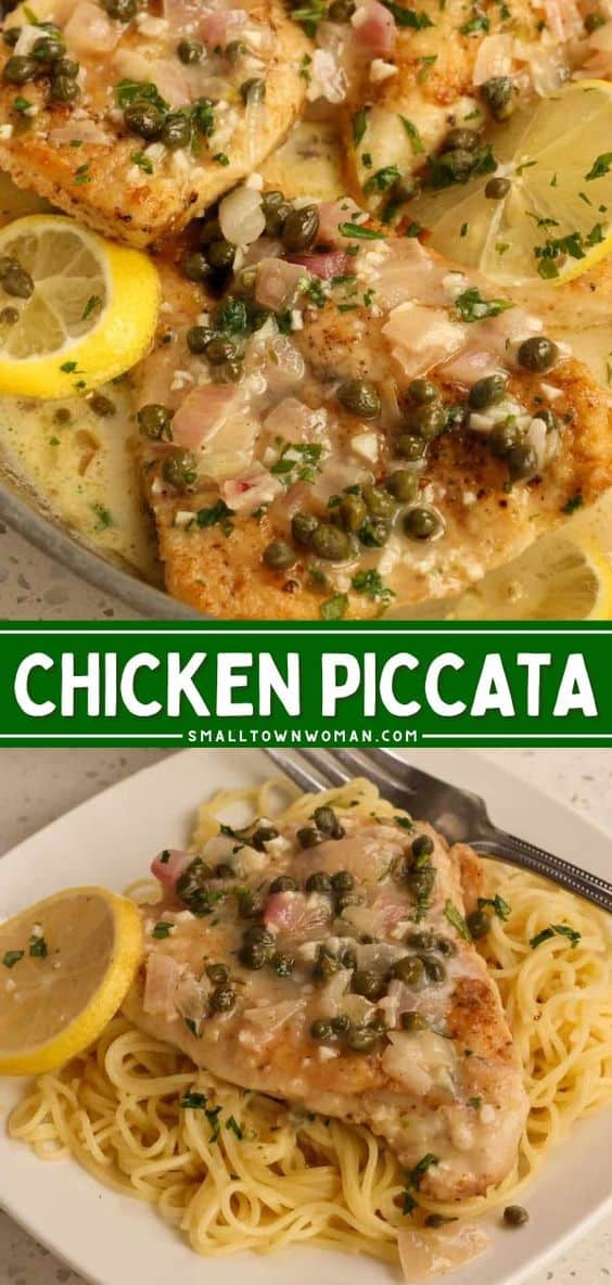 Chicken Piccata - Small Town Woman