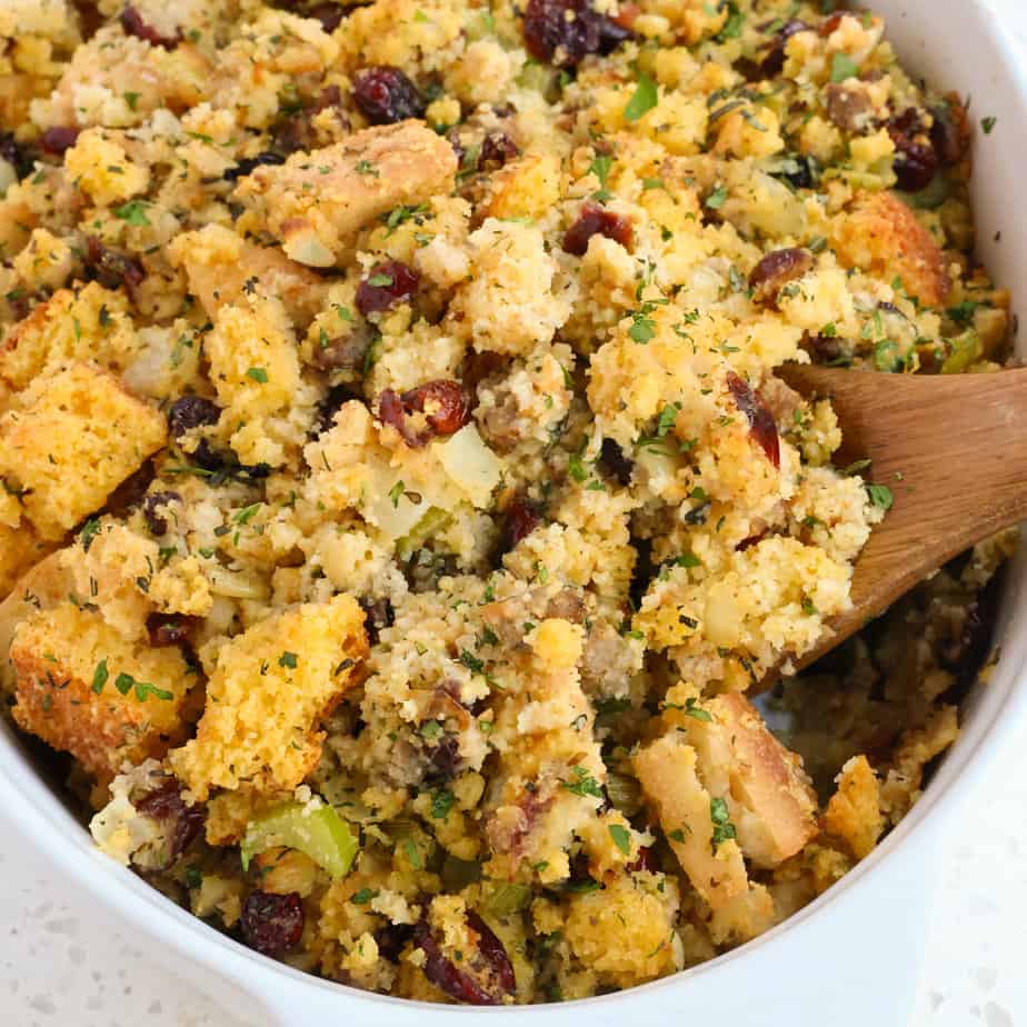 Cornbread Dressing Recipe - Dinner, then Dessert