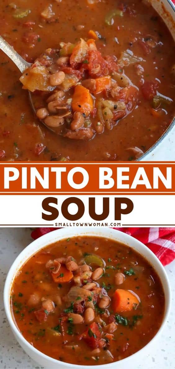 Pinto Bean Soup - Small Town Woman