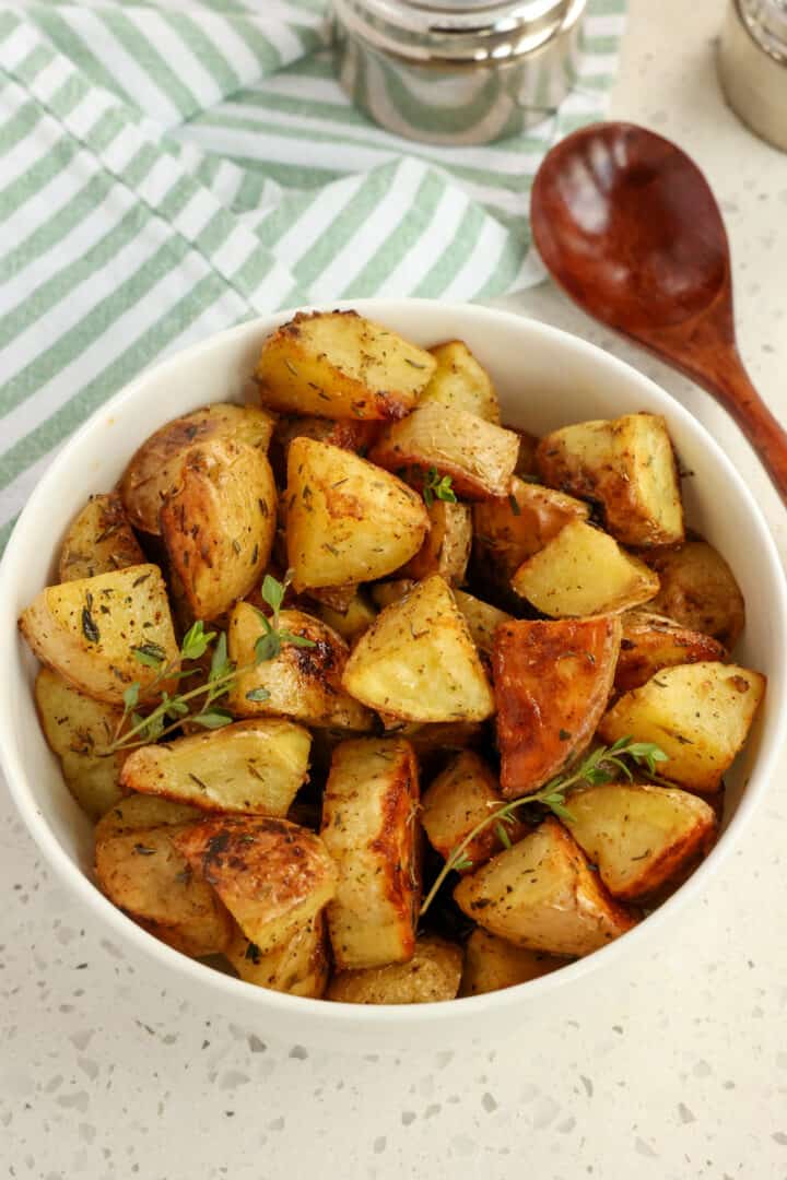 Oven Roasted Potatoes Recipe | Small Town Woman