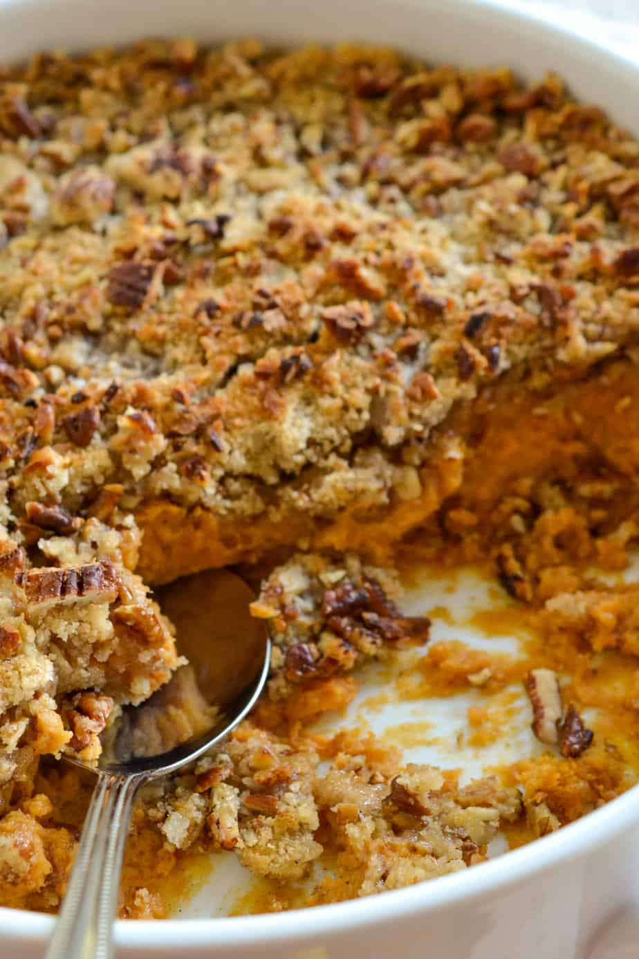 Sweet Potato Casserole Recipe | Small Town Woman