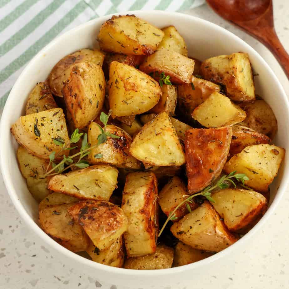 Oven Roasted Potatoes Recipe | Small Town Woman